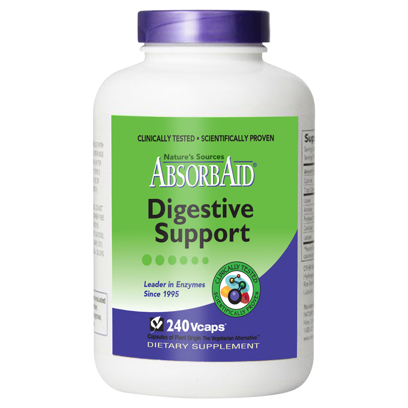 AbsorbAid Digestive Support 240 Capsules - Healthspan Holistic