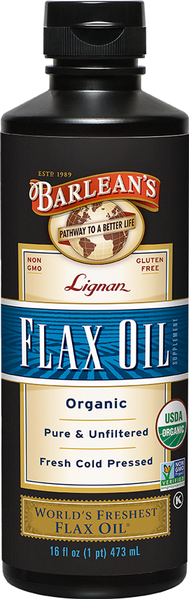 Lignan Flax Oil 16 oz - Healthspan Holistic