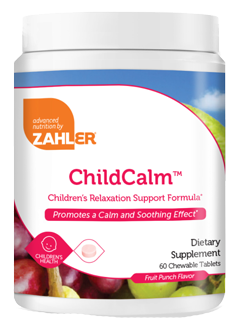 ChildCalm 60 Chewable Tablets - Zahler - Healthspan Holistic