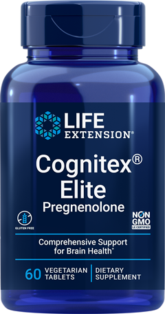 Cognitex® Elite Pregnenolone 60 Tablets - Life Extension - Healthspan Holistic