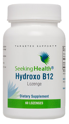 Hydroxo B12 60 Lozenges - Seeking Health - Healthspan Holistic