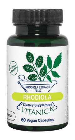 Rhodiola Extract Plus 60 Capsules - Vitanica - Healthspan Holistic