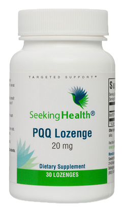 PQQ Lozenges 20 mg 30 Lozenges - Seeking Health - Healthspan Holistic