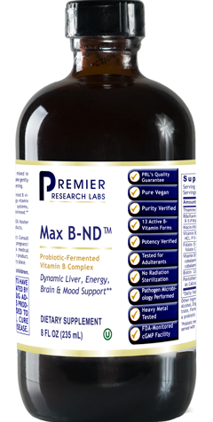 Max B-ND 8 fl oz - Premier Research Labs - Healthspan Holistic