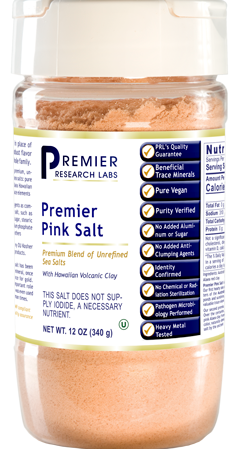 Premier Pink Salt 12 oz - Premier Research Labs - Healthspan Holistic