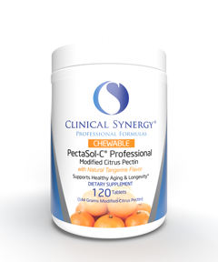 PectaSol-C Professional Chewable Tangerine Flavor 120 Tablets - Clinical Synergy - Healthspan Holistic