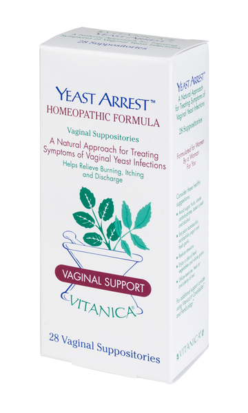 Yeast Arrest 28 Suppositories - Healthspan Holistic