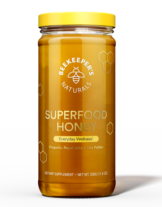 Superfood Honey 330 g - BeeKeeper's Naturals - Healthspan Holistic