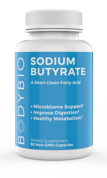 Sodium Butyrate 60 Capsules - Healthspan Holistic