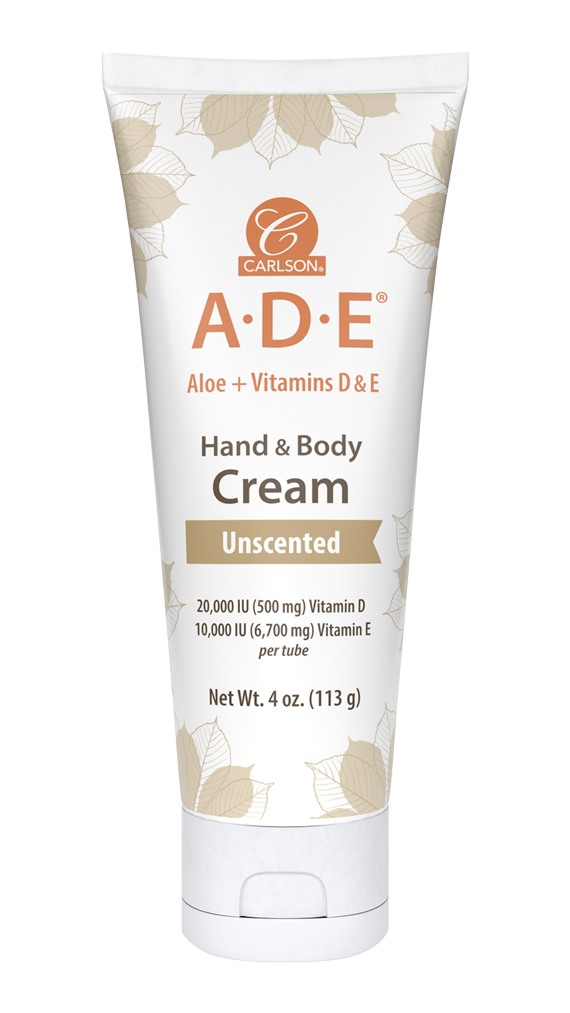 A.D.E Hand & Body Cream Unscented 4 oz - Carlson Labs - Healthspan Holistic