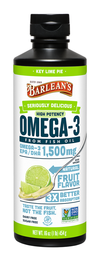 Seriously Delicious High Potency Omega-3 Key Lime Pie 16 oz - Healthspan Holistic