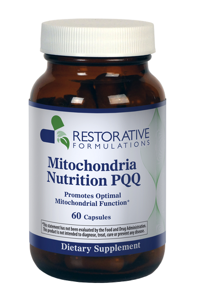 Mitochondria Nutrition PQQ 60 Capsules - Restorative Formulations - Healthspan Holistic