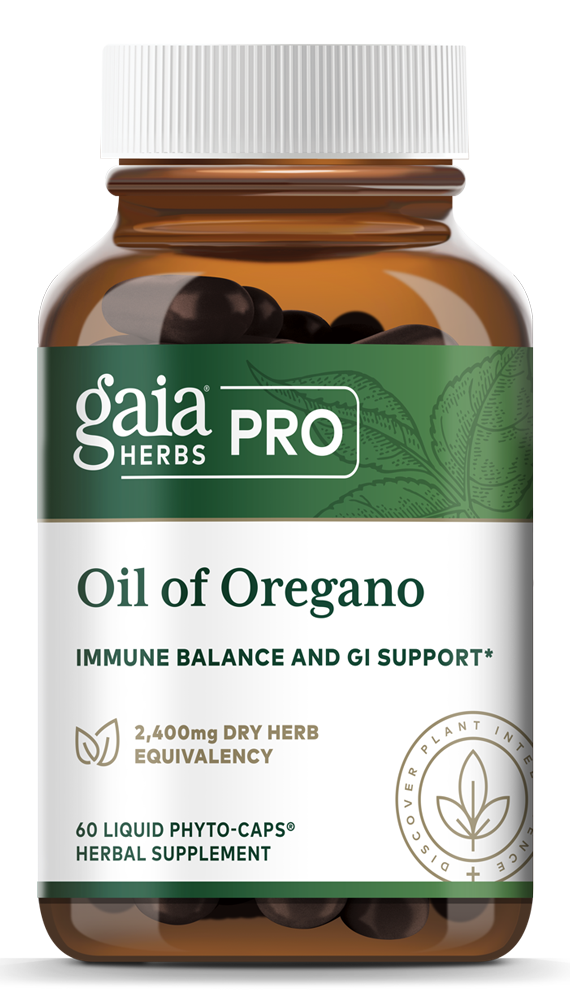 Oil of Oregano 60 Capsules - Gaia Herbs - Healthspan Holistic