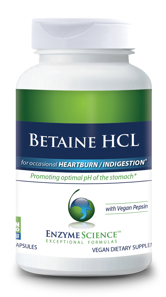 Betaine HCL 120 Capsules - Healthspan Holistic