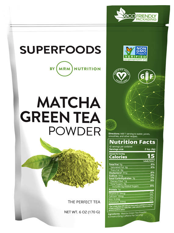 Matcha Green Tea Powder 42 Servings - MRM - Healthspan Holistic