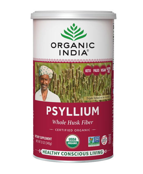 Psyllium Organic Whole Husk Fiber 68 Servings - Healthspan Holistic