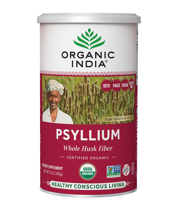 Psyllium Organic Whole Husk Fiber 68 Servings - Healthspan Holistic