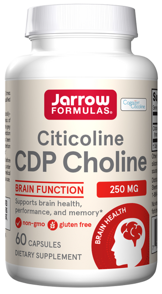 Citicoline CDP Choline 60 Capsules - Jarrow Formulas - Healthspan Holistic