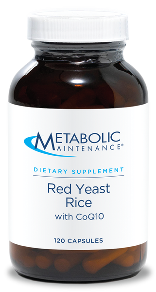 Red Yeast Rice with CoQ10 120 Capsules - Healthspan Holistic