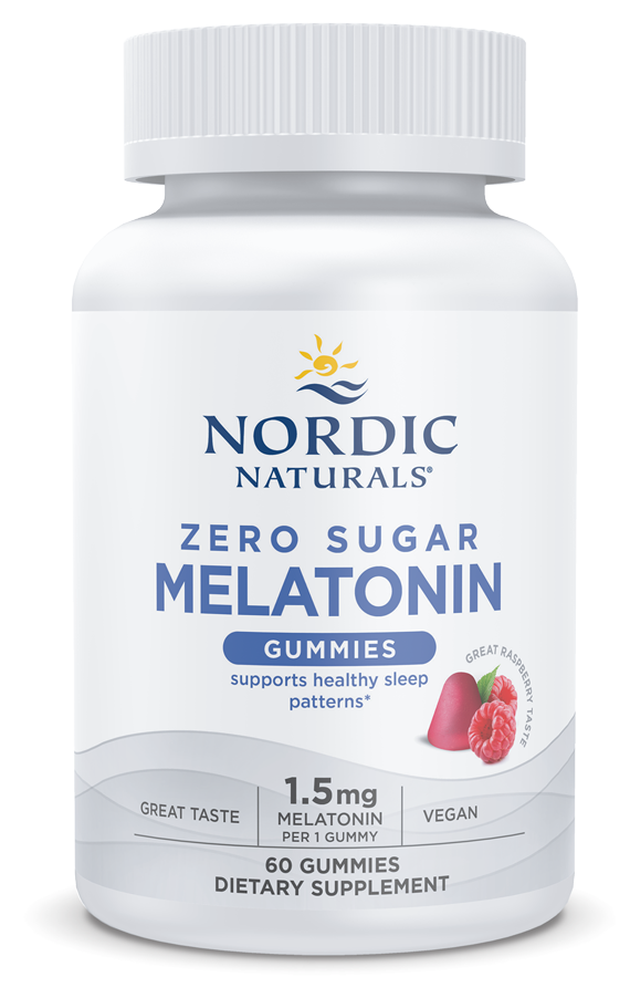 Zero Sugar Melatonin Gummies 60 Gummies - Nordic Naturals - Healthspan Holistic