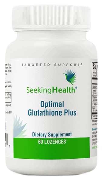 Optimal Glutathione Plus 60 Lozenge - Seeking Health - Healthspan Holistic