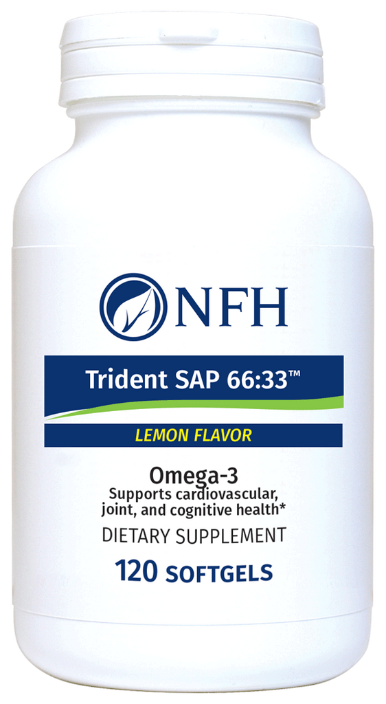 Trident SAP 66:33 Lemon 120 Softgels - Healthspan Holistic