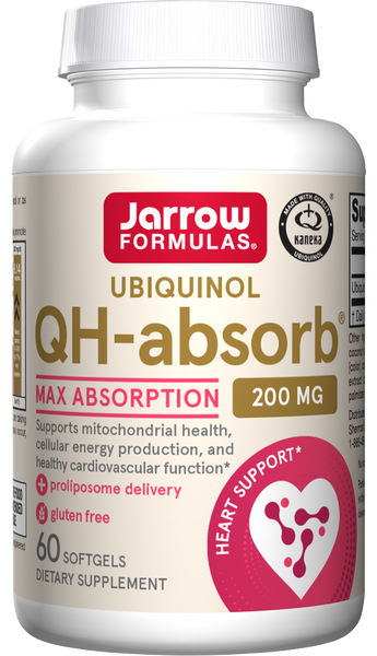 QH-absorb® 200 mg 60 Softgels - Jarrow Formulas - Healthspan Holistic