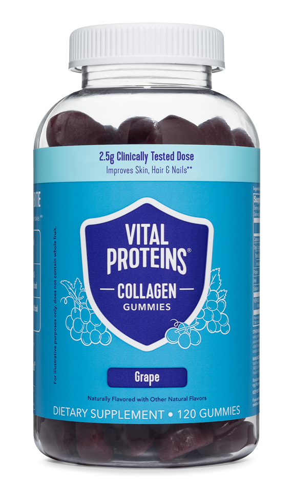 Collagen Gummies Grape 120 Gummies - Vital Proteins - Healthspan Holistic