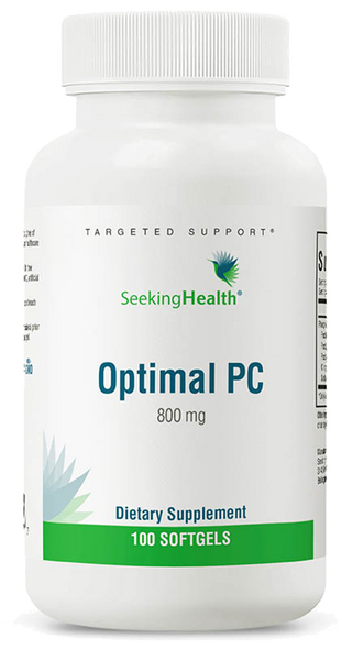 Optimal PC 100 Softgels - Seeking Health - Healthspan Holistic