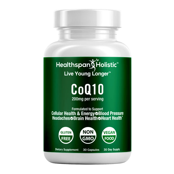 CoQ10 30 Capsules - Healthspan Holistic - Healthspan Holistic