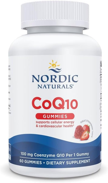 CoQ10 Gummies 60 Gummies - Nordic Naturals - Healthspan Holistic