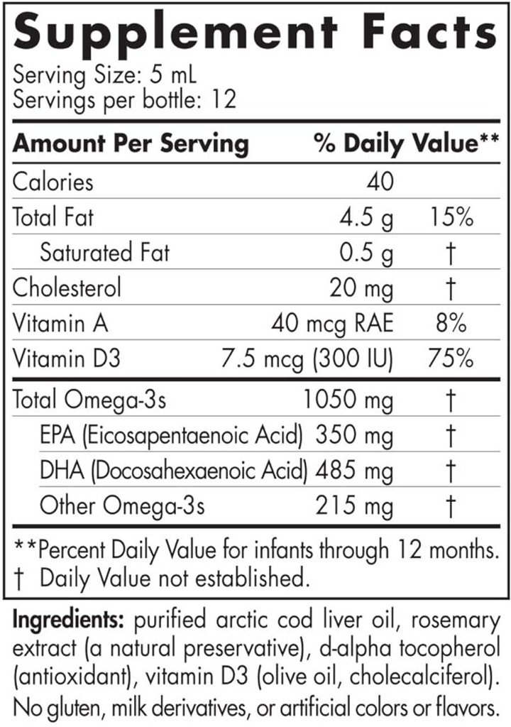 DHA Infant 2 fl oz - Nordic Naturals - Healthspan Holistic