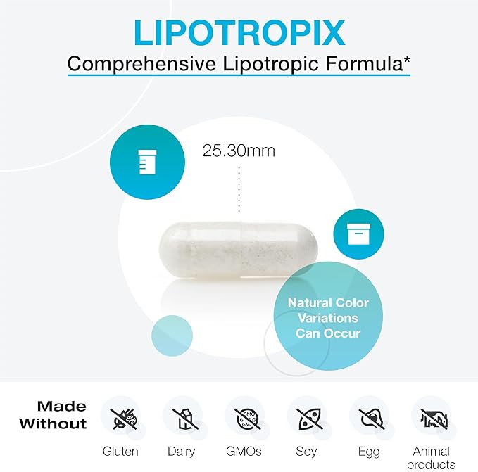 LipotropiX™ 120 Capsules - XYMOGEN® - Healthspan Holistic