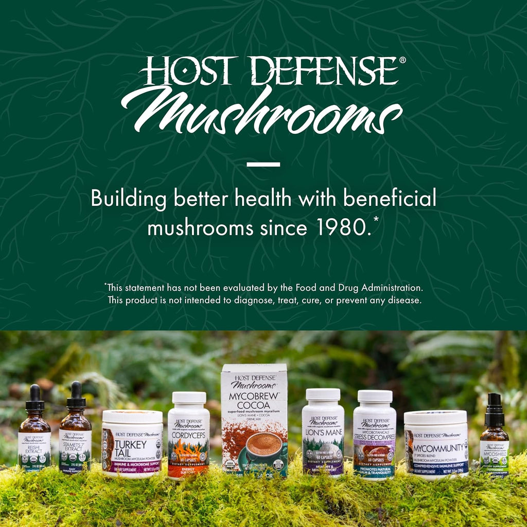 Maitake 60 Capsules - Host Defense - Healthspan Holistic