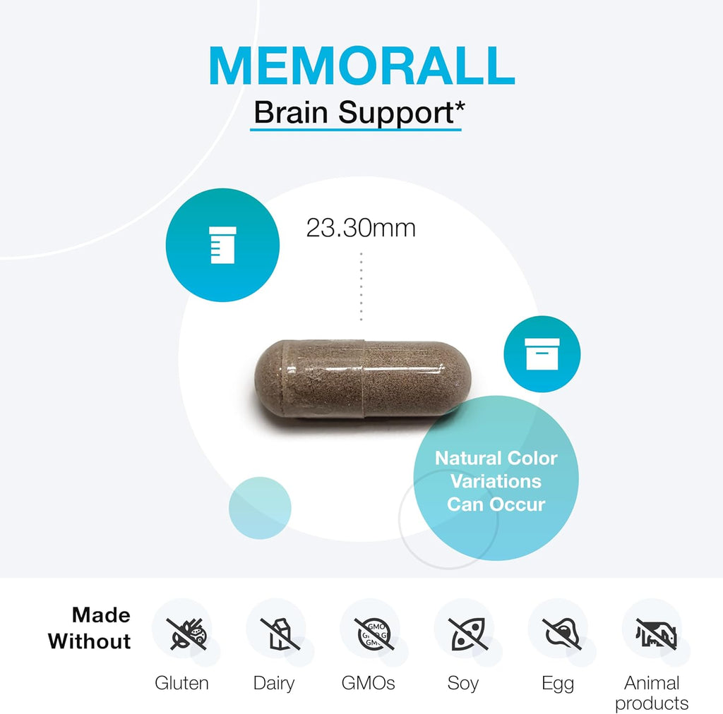 MemorAll™ 60 Capsules - XYMOGEN® - Healthspan Holistic