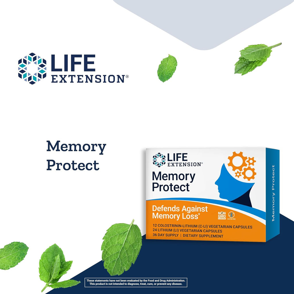 Memory Protect 36 Day Supply - Life Extension - Healthspan Holistic