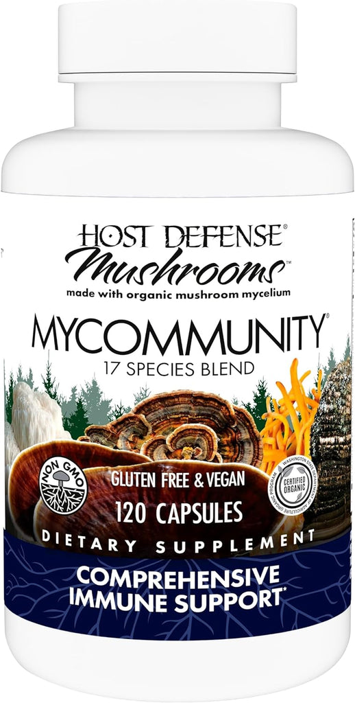 MyCommunity® 120 Capsules - Host Defense - Healthspan Holistic