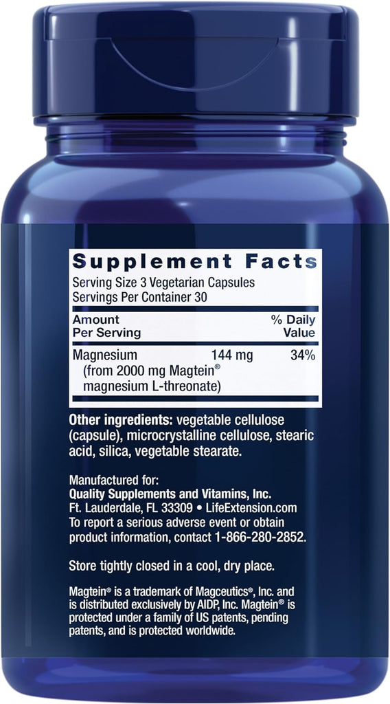 Neuro-Mag® 90 Capsules - Life Extension - Healthspan Holistic