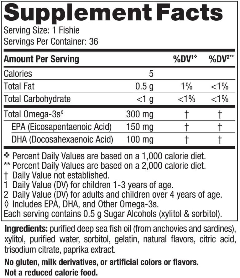 Nordic Omega-3 Fishies 36 Fishies - Nordic Naturals - Healthspan Holistic