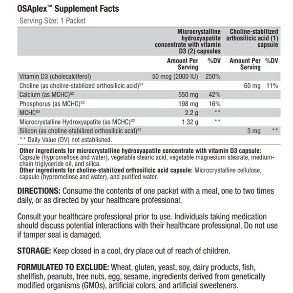 OSAplex MK-7™ 60 Packets - XYMOGEN® - Healthspan Holistic