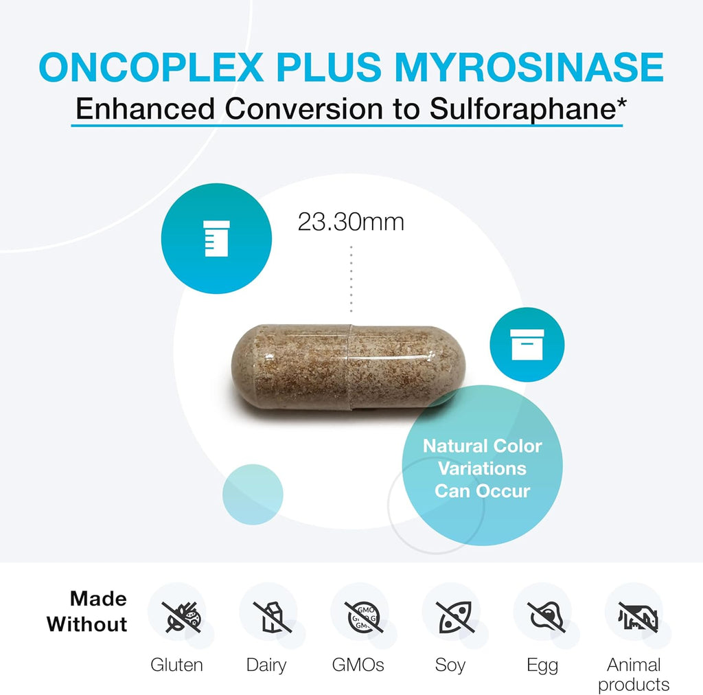 OncoPLEX™ Plus Myrosinase 30 Capsules - XYMOGEN® - Healthspan Holistic