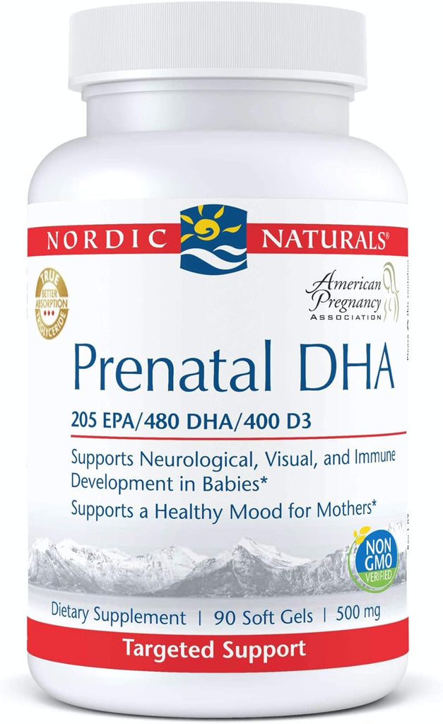 Prenatal DHA 90 Softgels - Nordic Naturals - Healthspan Holistic