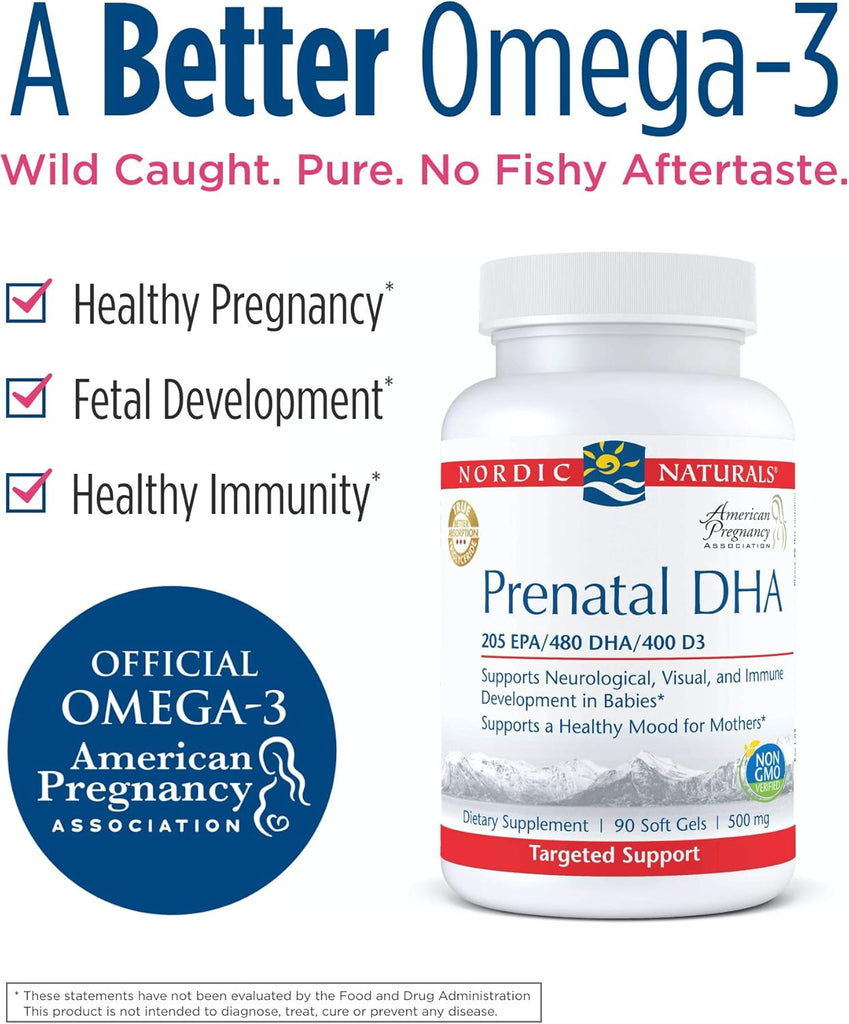 Prenatal DHA 90 Softgels - Nordic Naturals - Healthspan Holistic