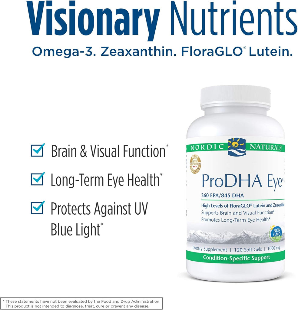 ProDHA Eye 60 Softgels - Nordic Naturals - Healthspan Holistic