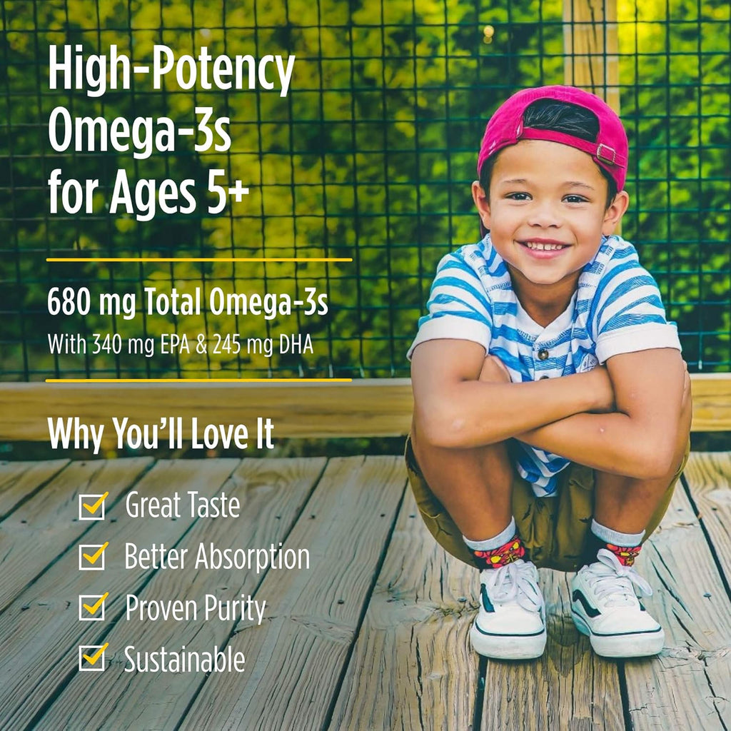 ProOmega Junior 90 Softgels - Nordic Naturals - Healthspan Holistic