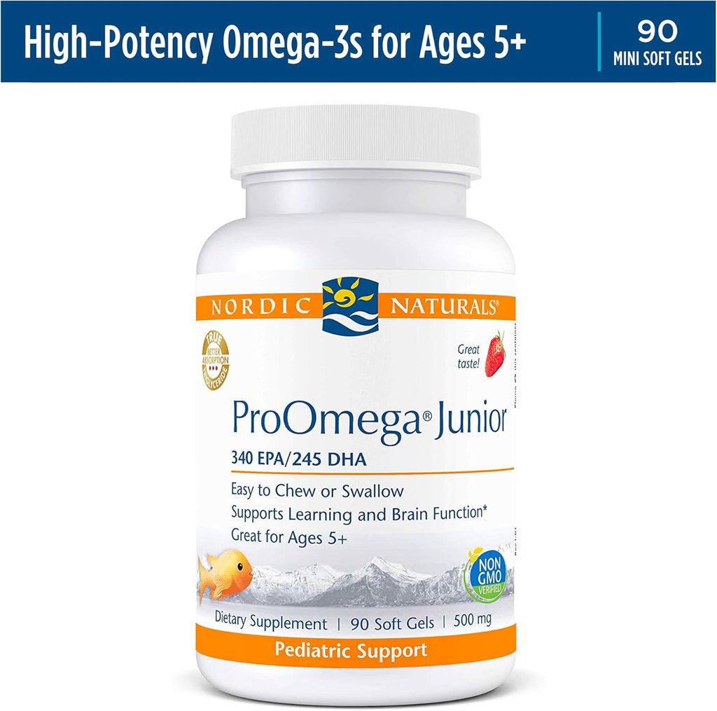 ProOmega Junior 90 Softgels - Nordic Naturals - Healthspan Holistic