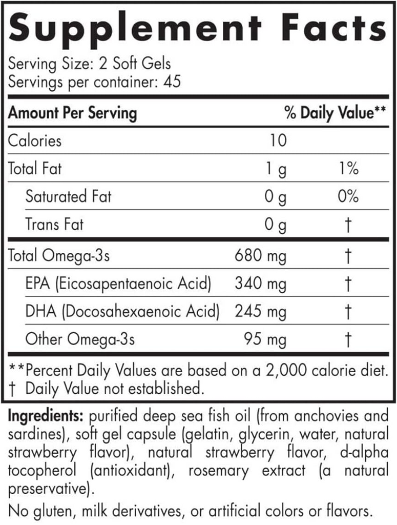 ProOmega Junior 90 Softgels - Nordic Naturals - Healthspan Holistic