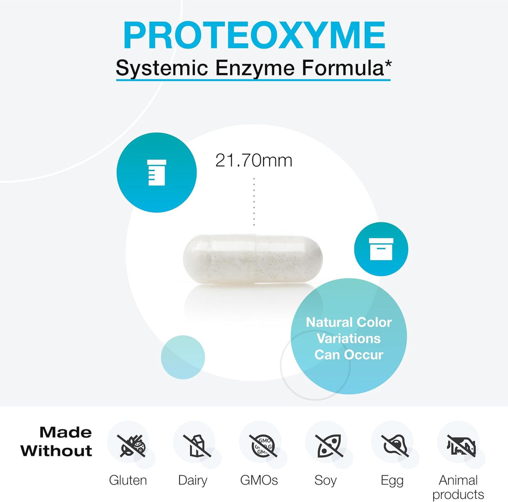 ProteoXyme™ 100 Capsules - XYMOGEN® - Healthspan Holistic