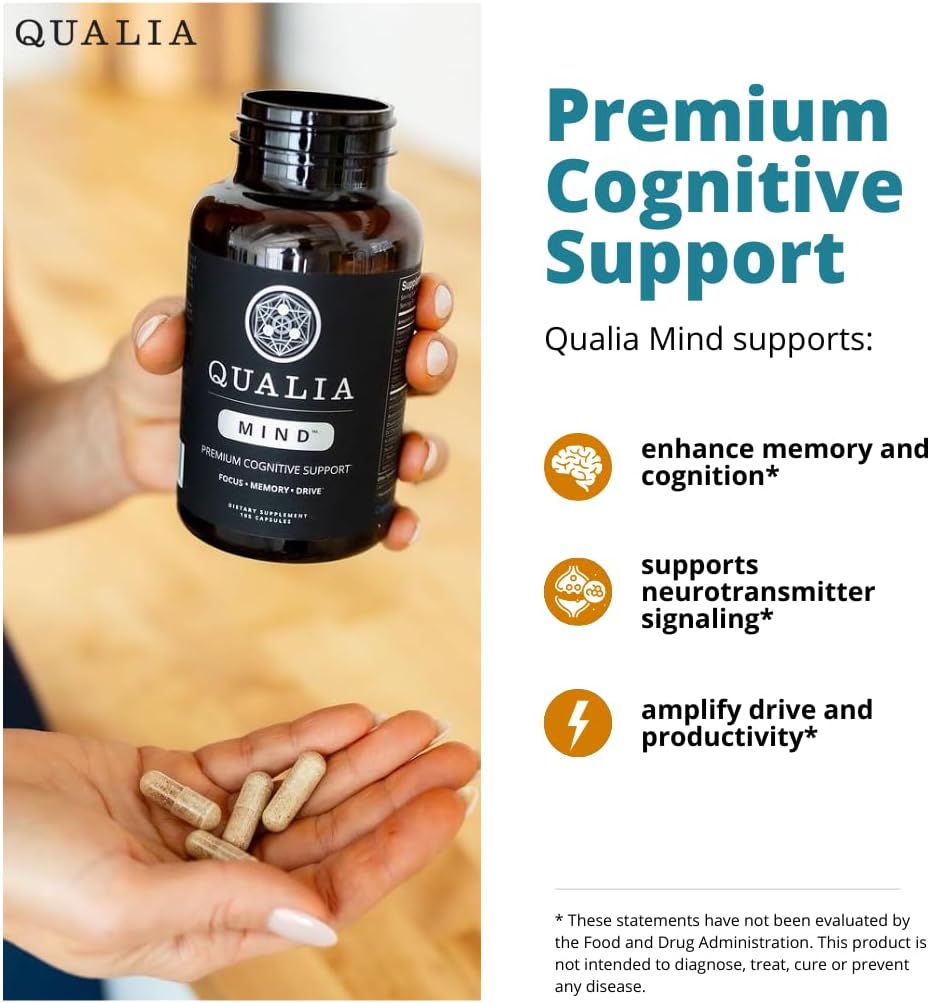 Qualia Mind 105 Capsules - Qualia Life Sciences - Healthspan Holistic