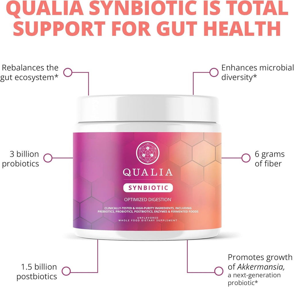 Qualia Synbiotic 15 Servings - Qualia Life Sciences - Healthspan Holistic